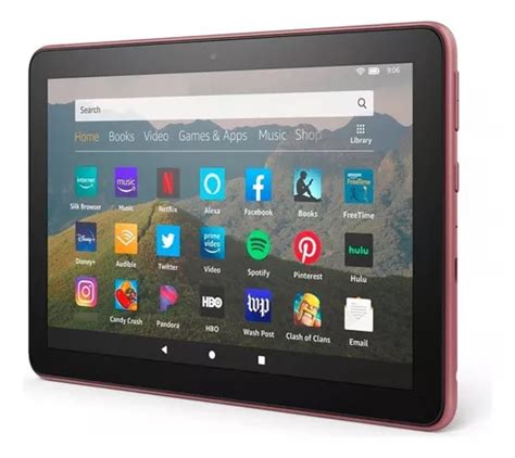 Tablet Amazon Fire HD 8 2020 KFONWI 8 32GB Plum Y 2GB De Memoria RAM