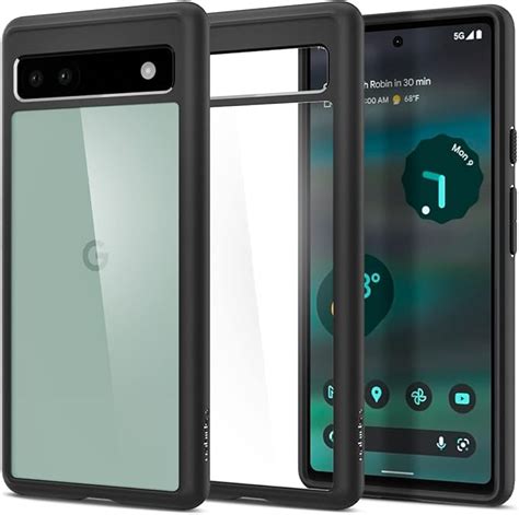 Spigen Ultra Hybrid Case Compatible With Google Pixel A Matte Black