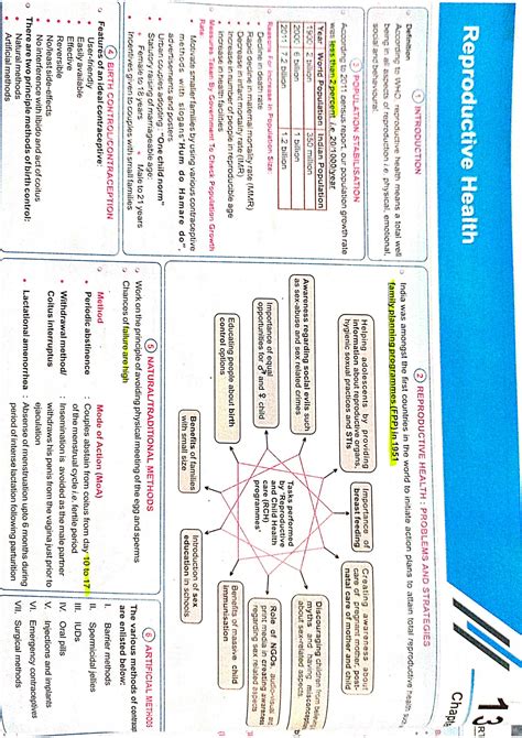 Solution Mind Map Reproductive Health Studypool