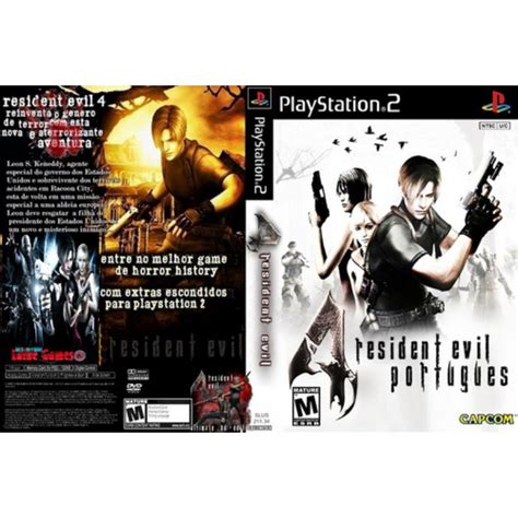 RESIDENT EVIL 4 PS2 Dublado Shopee Brasil