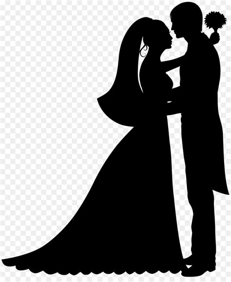 Wedding Invitation Bridegroom Silhouette Clip Art Bridegroom Png