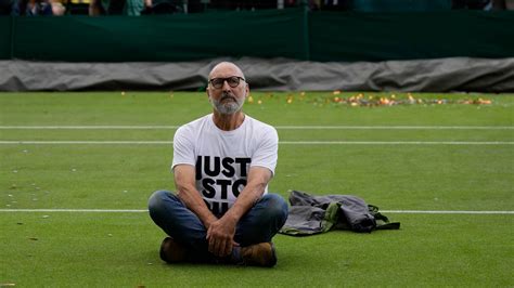 Wimbledon Just Stop Oil Protesters Halt Play Twice As Home Secretary