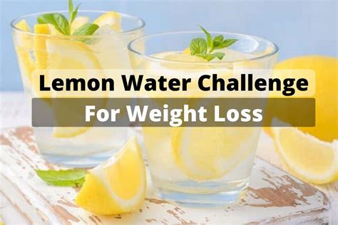 14 Day Lemon Water Challenge To Lose Weight Go Lifestyle Wiki