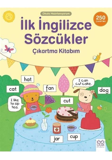 Okula Hazırlanıyorum Ilk Ingilizce Sözcükler Çıkartma Kitabım Fiyatları