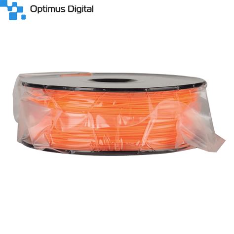 Filament Pentru Imprimanta D Mm Pla Kg Portocaliu Fluorescent