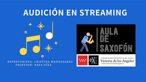 Segunda Emisión En Directo De Aula De Saxofón Cpm Victoria De Los Ángeles Youtube