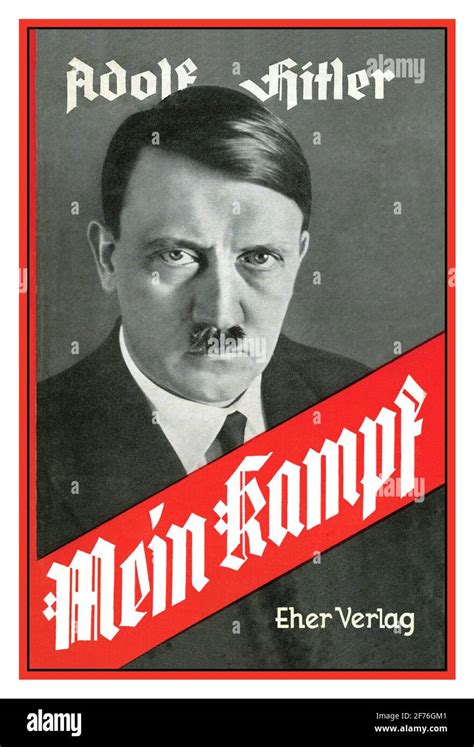 Adolf Hitler Frontcover Buch Mein Kampf Stockfotos Und Bilder Kaufen