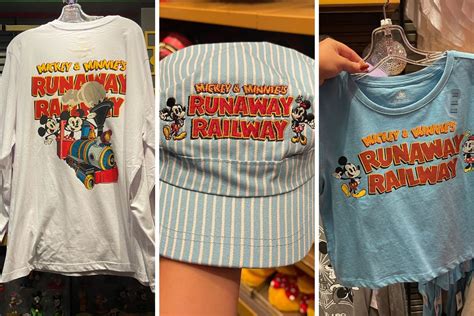 More New Mickey & Minnie's Runaway Railway Merchandise Builds Steam in ...