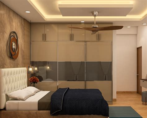 Drop Down False Ceiling With Cove Style Livspace