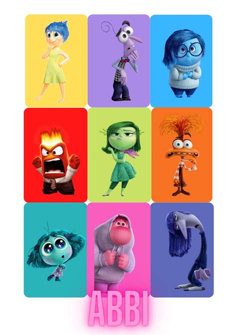 Inside Out 2 Poster Inside Out 2 Print Personalised Inside Out 2 Inside Out Digital Download