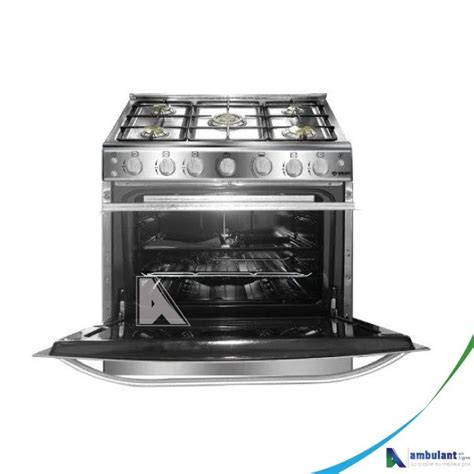 Cuisinière SMART TECHNOLOGY 5 feux 80 60 INOX STC 8060C