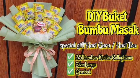 Tutorial Buket Bumbu Dapur Ide Gift Hari Guru Hari Ibu Idejualan