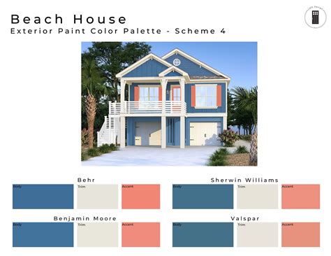 Beach house exterior colors – Artofit