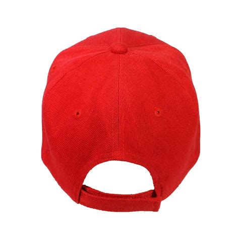 New Tropic Hats Adult Embroidered Maga Trump Adjustable Ballcap Red