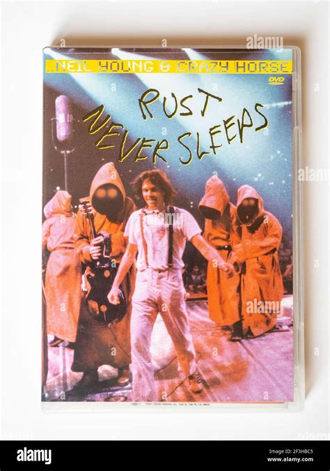 Neil Young Rust Never Sleeps Poster