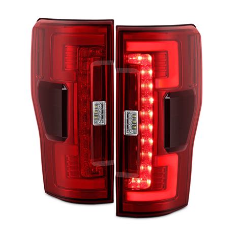 Akkon Fits Ford F F F Super Duty Led Stripe Red Tail