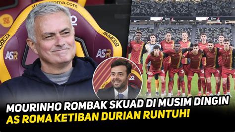 JENIUS MOURINHO SEIMBANGKAN KEUANGAN AS ROMAAMUNISI BARU TETAP DATANG