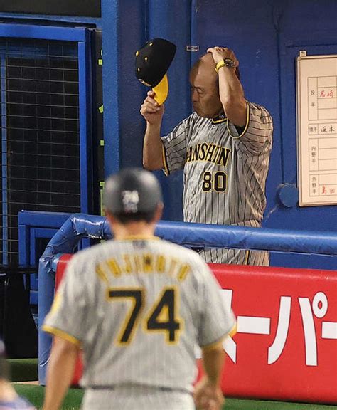 【阪神】岡田監督怒り「疲れるわ、あきれて」5失点青柳は「逆戻りやな」9回大山生還できたやろ プロ野球 日刊スポーツ