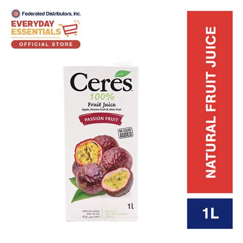 Ceres Fruit Juice Passion Fruit Liter Lazada Ph