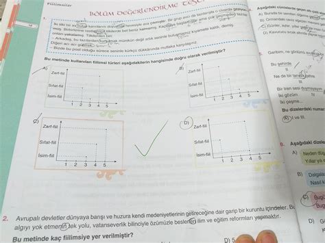 Fiilimsiler Konusu 8 Sinif 2 Soru Eodev