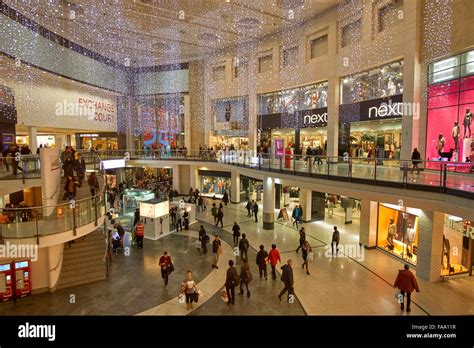 Manchester Arndale shopping centre, Manchester, England. UK Stock Photo ...