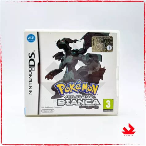 POKEMON VERSIONE BIANCA Italiano Nintendo Ds 3Ds Completo Con