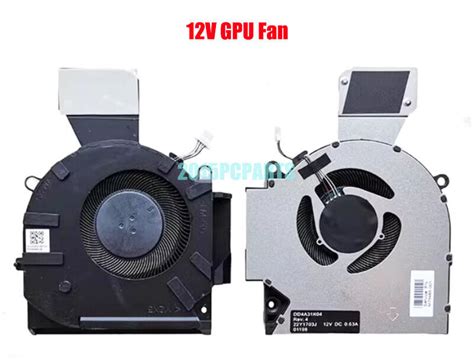 New For HP Omen 16 B 16 C TPN Q265 TPN Q267 CPU GPU Cooling Fans 12V