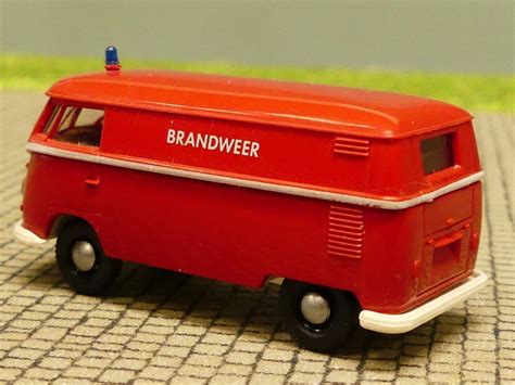 Modellspielwaren Reinhardt Brekina Vw T B Brandweer Nl