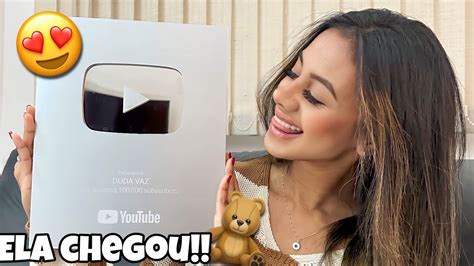 Minha Placa De Mil Inscritos Chegou Teve Perrengue Youtube