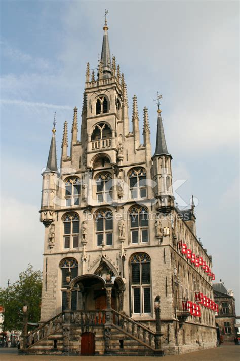 City Town Hall Of Gouda # 1 Stock Photo | Royalty-Free | FreeImages