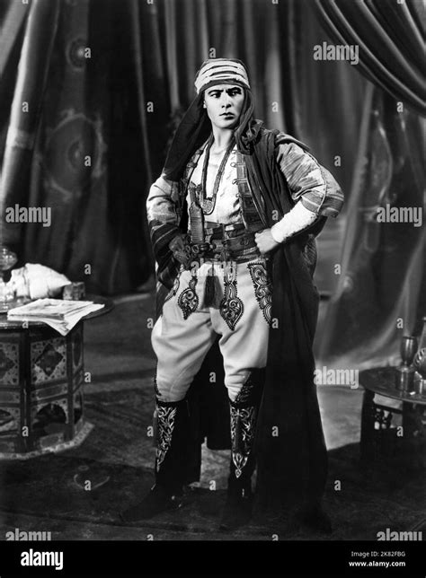 Rudolph Valentino Film The Son Of The Sheik USA 1926 Characters