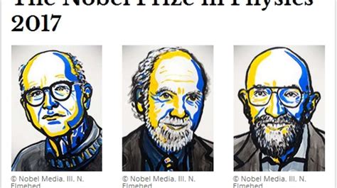 penemu gelombang gravitasional menangkan nobel fisika