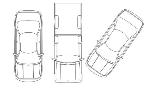 3D Car CAD Block DWG File - Cadbull