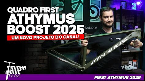 Novo Quadro First Athymus Boost Vamos Montar Uma Bike Minha Bike