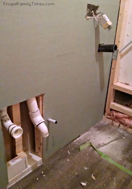 New Basement Bathroom No Major Construction How To Install A Powder