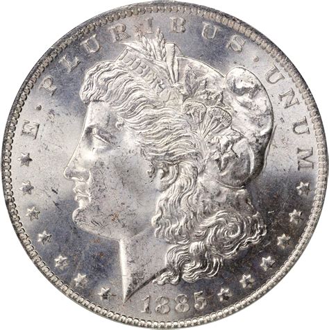 1885 O Morgan Silver Dollar MS 64 PCGS OGH Generation 3 0 SBP2024年