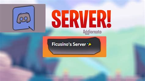 Il Mio SERVER Discord YouTube