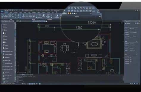 Zwcad Architecture Jednoczesna Praca Na Rzucie I W D