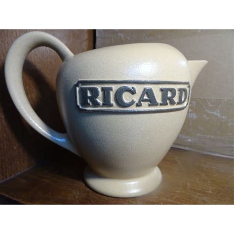 RARE PICHET RICARD 1 LITRE Tigrebock