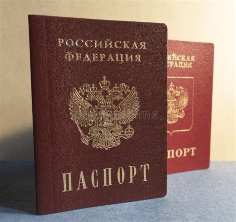 Passport Of A Citizen Of The Russian Federation And A Foreign Passport Of A Citizen Of The