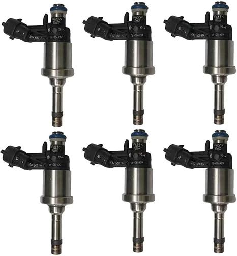 Amazon New Set Of 6 Pcs Fuel Injectors For Chevrolet Camaro