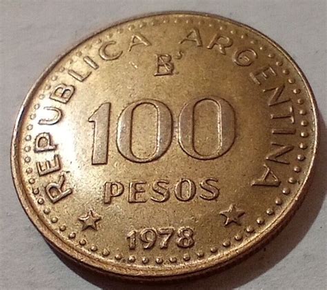 Mavin Argentina Pesos Bicentennial General Jose De San