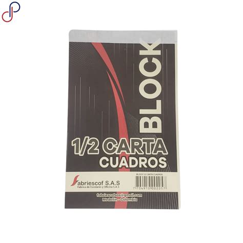 Block Bond Carta Cuadros