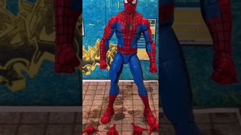 Marvel Legends Cell Shaded Spiderman Taktak Customs YouTube