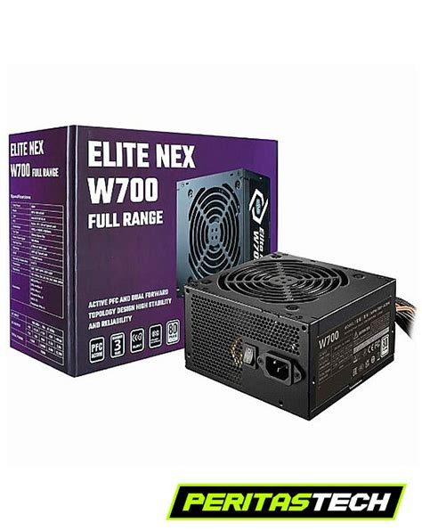 Fuente W Cooler Master Elite Nex Plus White Peritastech