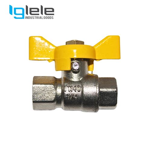 Brass Butterfly Handle Ball Valve Female Buy Industrial Goods Mumbai