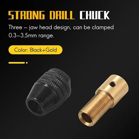 Mm Small For Electronic Drill Chuck Bit Tool Set Universal