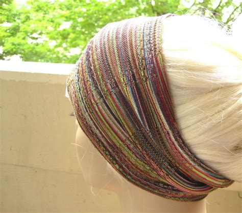 Colorful Striped Turban Headband Womens Multicolor Wide Head Wrap Summer Hair Accessories On Luulla