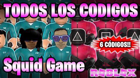 Todos Los Códigos De 🦑 Squid Game 🦑 Actualizados 6 Nuevos Codigos New