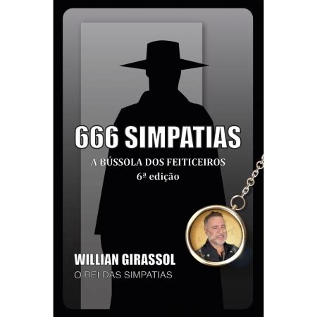 Livro Simpatias A B Ssola Dos Feiticeiros Willian Girassol